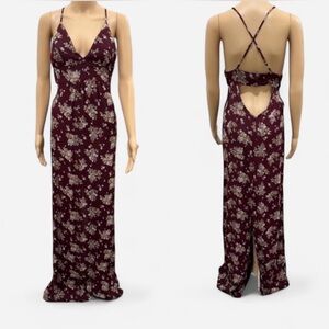 FLYNN SKYE floral cut out maxi dress 2
